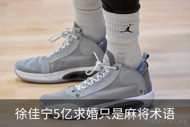 徐佳宁5亿求婚只是麻将术语