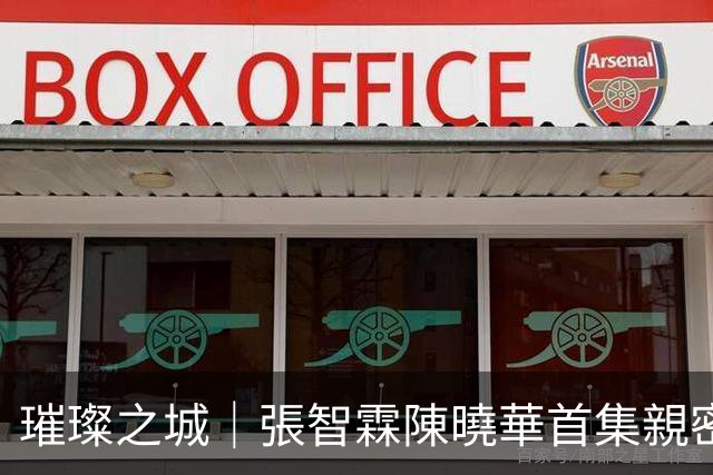 璀璨之城｜張智霖陳曉華首集親密戲太激烈 爆老婆袁詠儀陪看反應