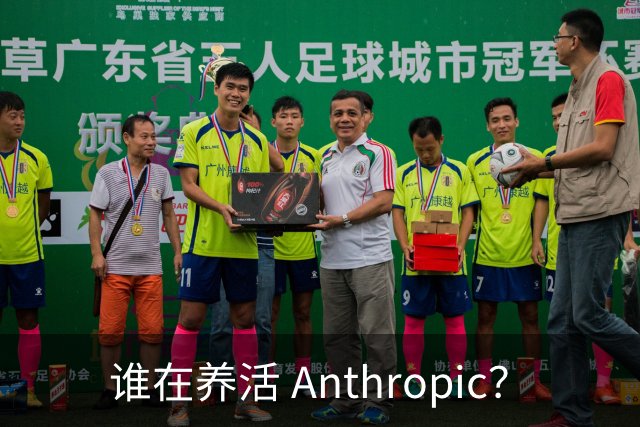 谁在养活 Anthropic？